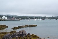 Anchored in Schull just S. of the pier