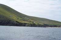 The village on Great Blasket