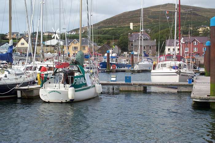 Fairwinds and Jonika in Dingle Marina