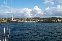 Entering Howth marina