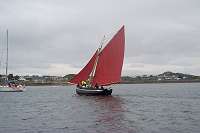 Galway Hooker in Cashla Bay