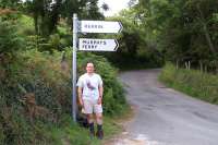 Skipper in shorts - the only time! Note lack of tan.